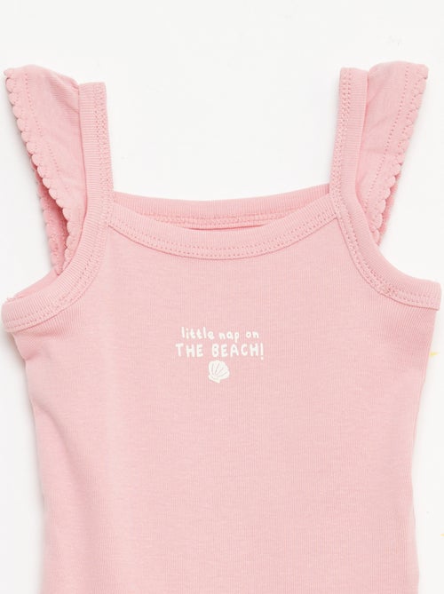 Set di 3 body senza maniche - Kiabi