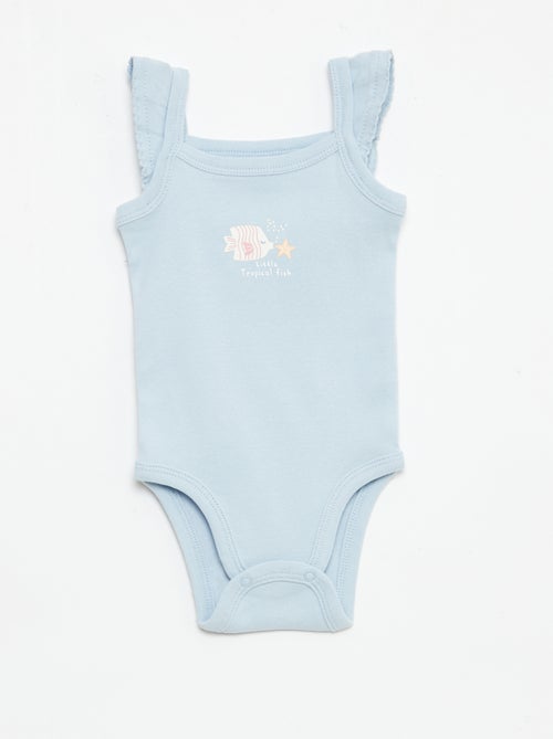 Set di 3 body smanicati - Kiabi