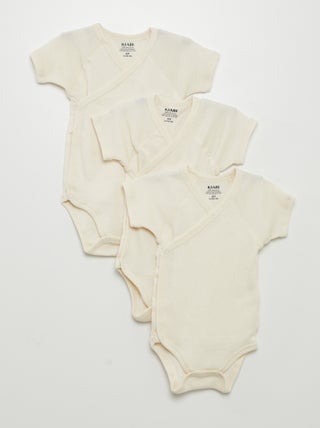 Set di 3 body undyed