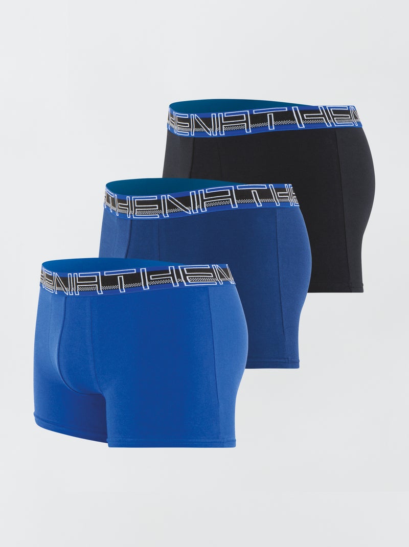 Set di 3 boxer 'Athena' BLU - Kiabi