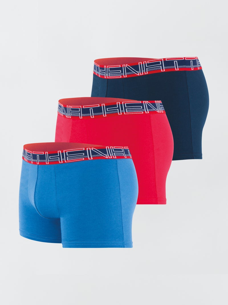 Set di 3 boxer 'Athena' BLU - Kiabi