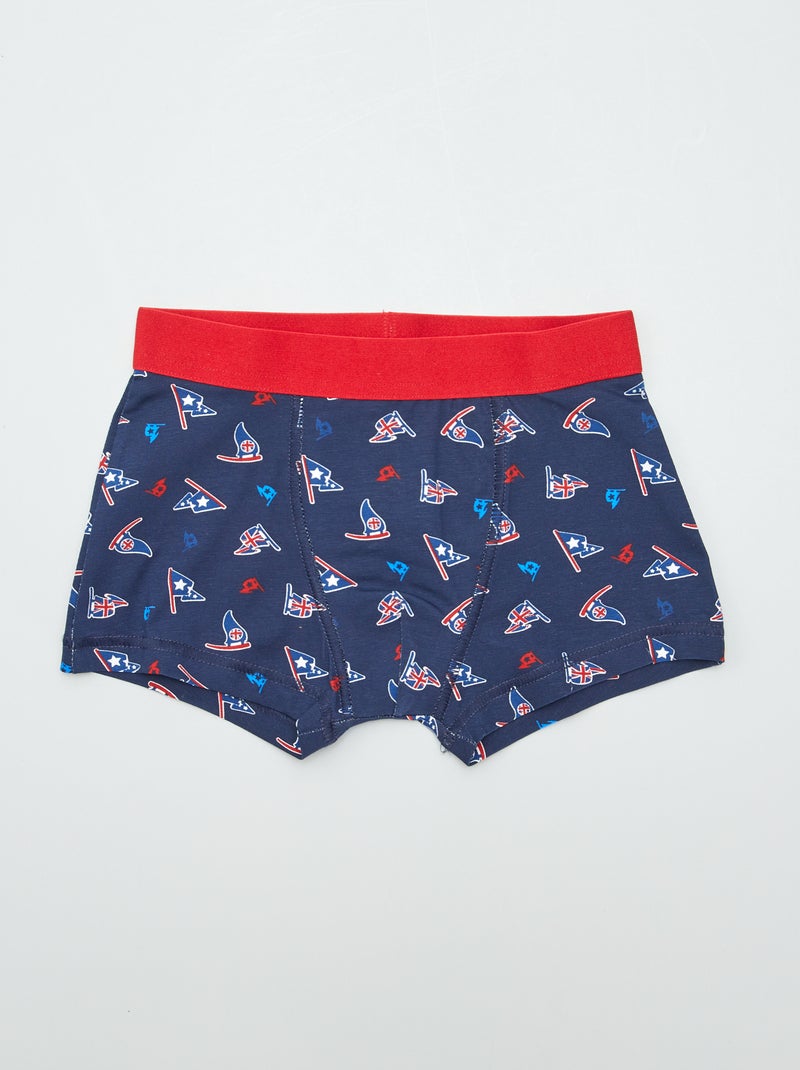 Set di 3 boxer BLU - Kiabi