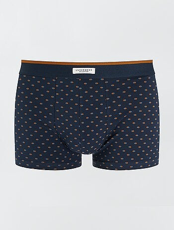 Set di 3 boxer da uomo in maglia fantasia
