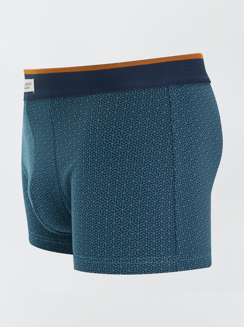 Set di 3 boxer da uomo in maglia fantasia - Kiabi