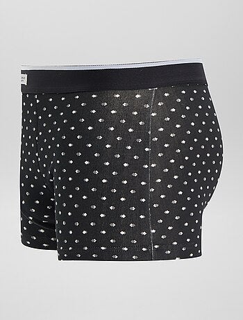 Set di 3 boxer da uomo in maglia fantasia