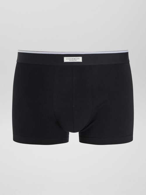Set di 3 boxer da uomo in maglia fantasia - Kiabi Set di 3 boxer da uomo in maglia fantasia - Kiabi