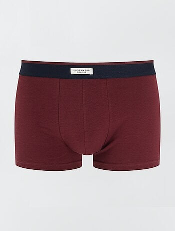 Set di 3 boxer da uomo in maglia fantasia