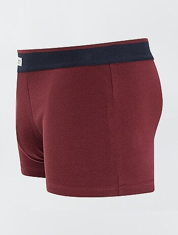 Set di 3 boxer da uomo in maglia fantasia