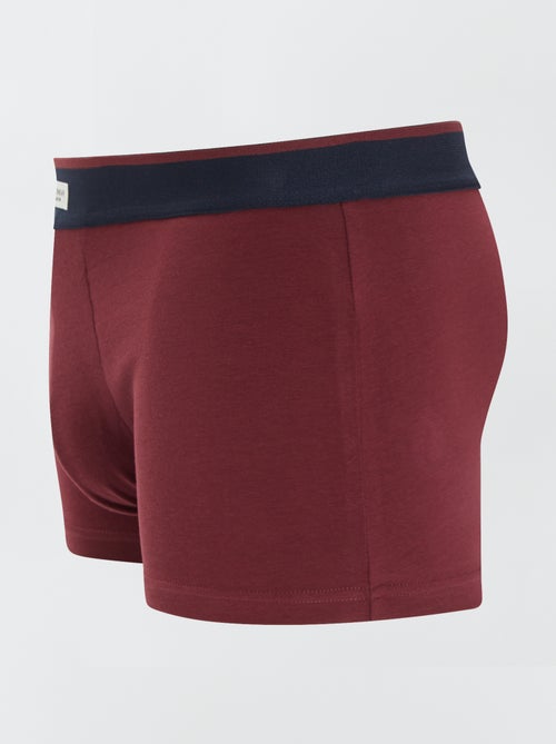 Set di 3 boxer da uomo in maglia fantasia - Kiabi Set di 3 boxer da uomo in maglia fantasia - Kiabi