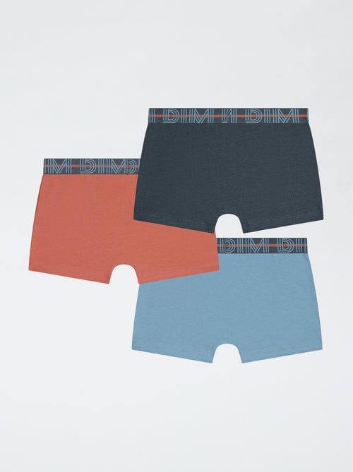 Set di 3 boxer 'Dim' a tinta unita - Kiabi Set di 3 boxer 'Dim' a tinta unita - Kiabi
