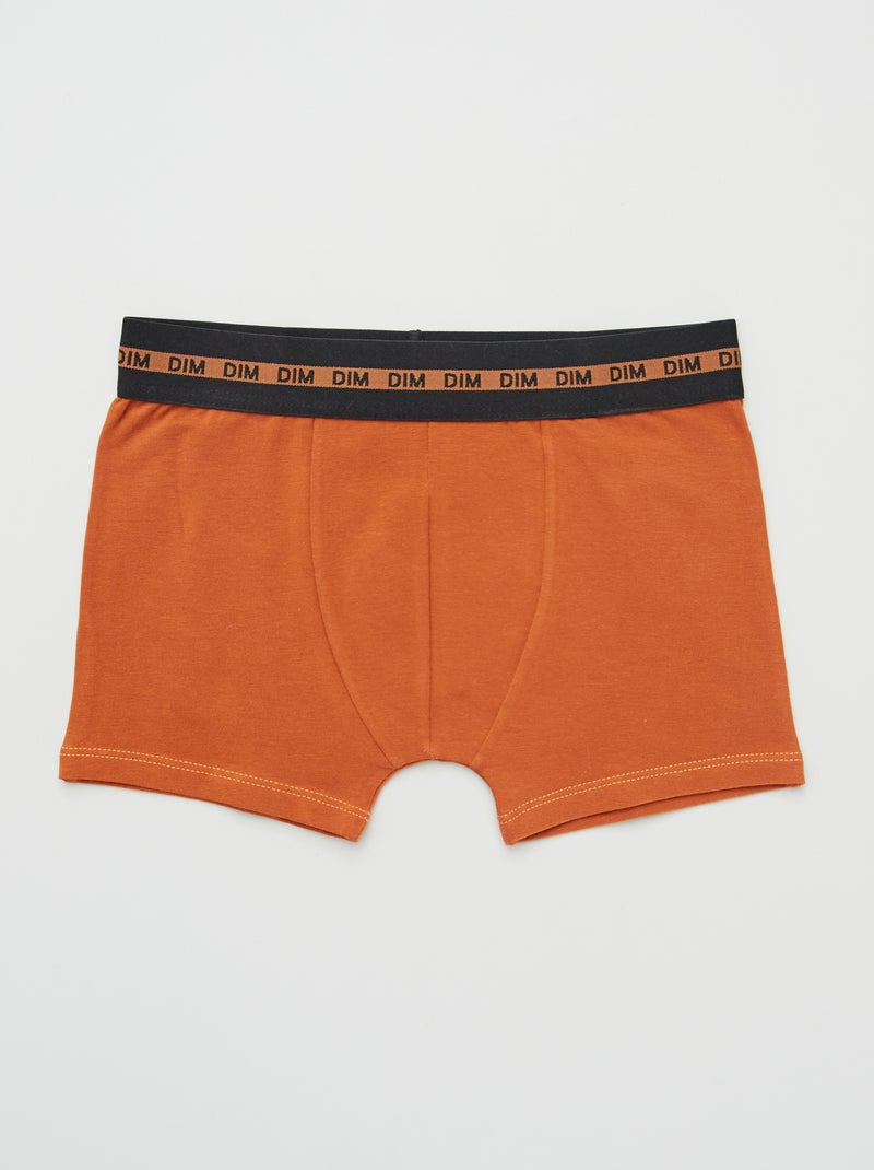 Set di 3 boxer 'DIM' ARANCIONE - Kiabi