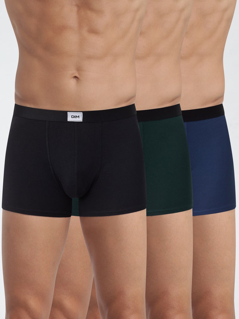 Set di 3 boxer 'Dim' Blu - Kiabi
