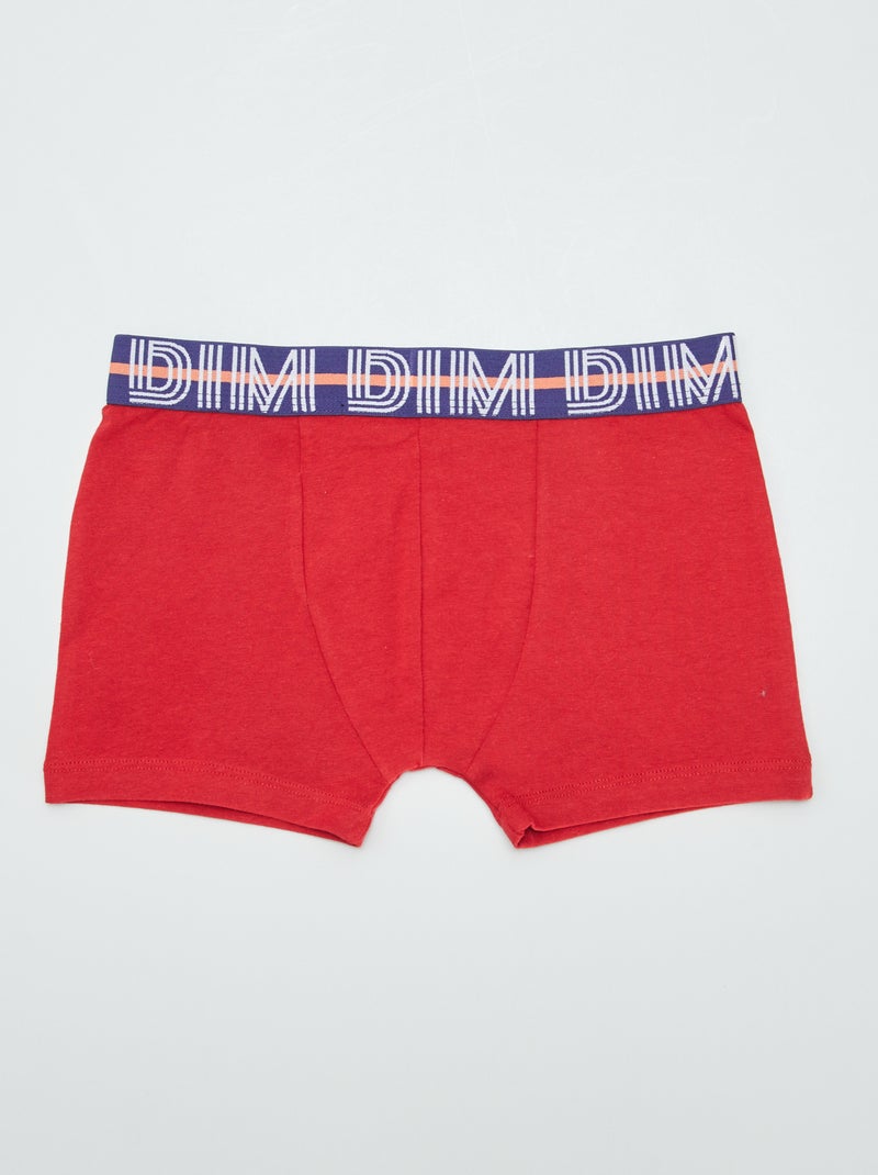 Set di 3 boxer 'DIM' ROSSO - Kiabi
