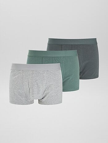 Set di 3 boxer eco-sostenibili size+