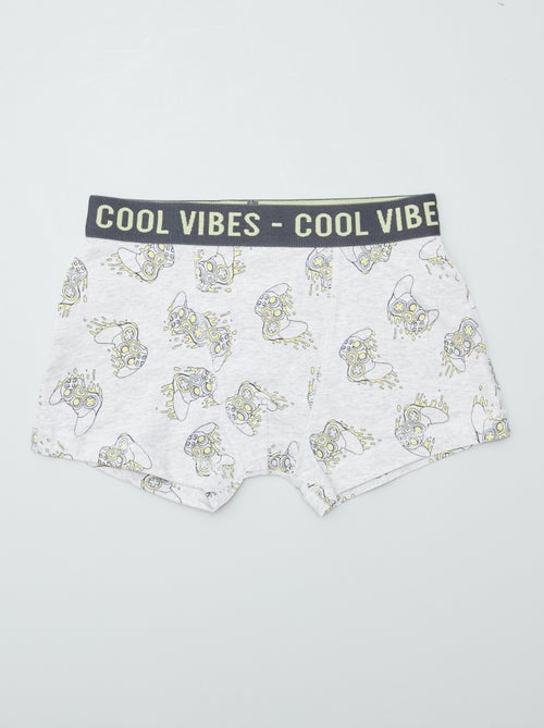 Set di 3 boxer elasticizzati - Kiabi