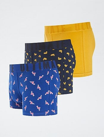 Set di 3 boxer fantasia
