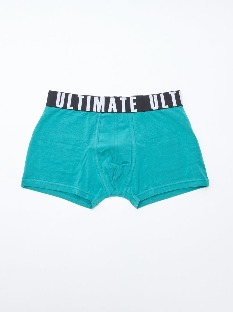 Set di 3 boxer fantasia Blu - Kiabi