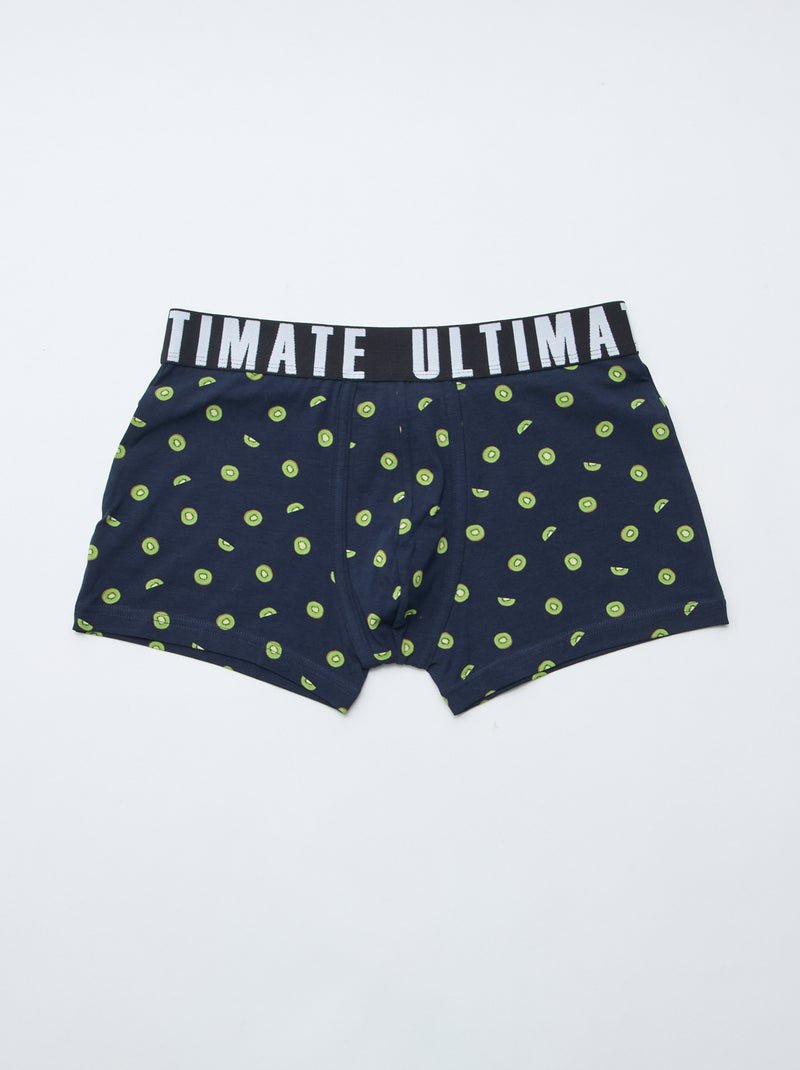 Set di 3 boxer fantasia Blu - Kiabi