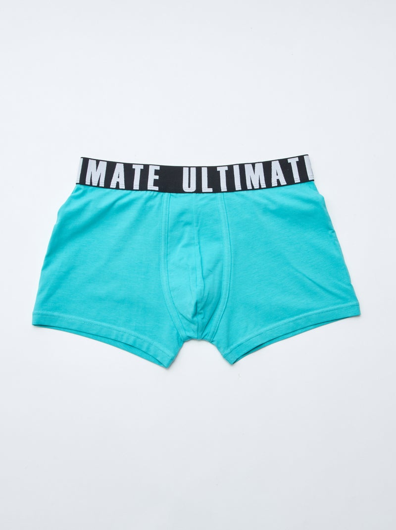 Set di 3 boxer fantasia Blu - Kiabi