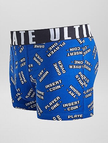 Set di 3 boxer fantasia