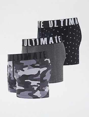 Set di 3 boxer fantasia