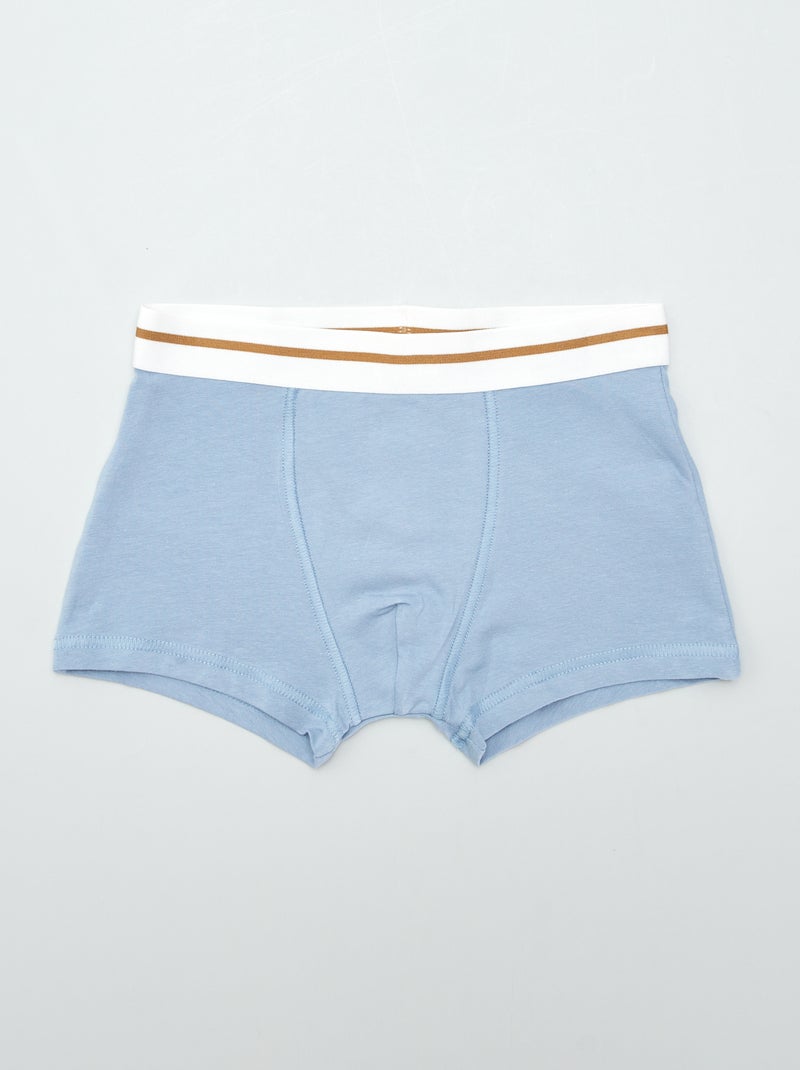 Set di 3 boxer MARRONE - Kiabi