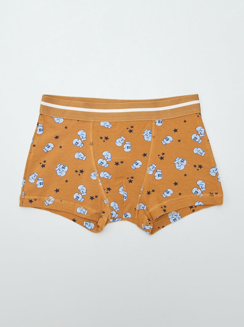 Set di 3 boxer MARRONE - Kiabi