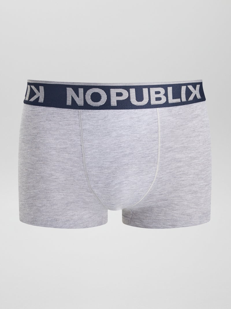 Set di 3 boxer 'No Publik' ROSA - Kiabi