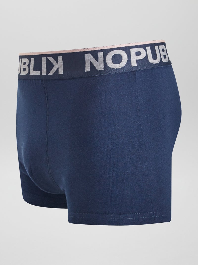 Set di 3 boxer 'No Publik' ROSA - Kiabi