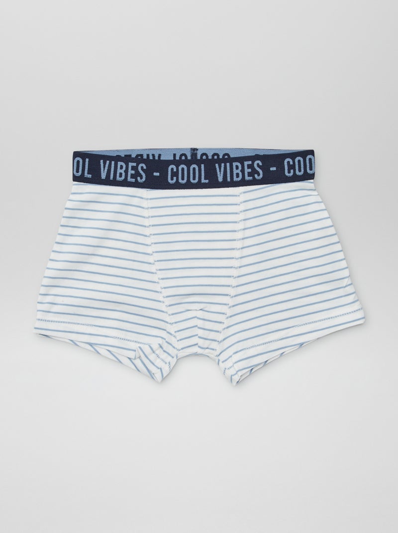 Set di 3 boxer stretch BIANCO - Kiabi