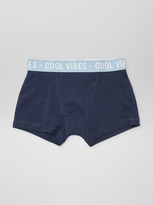 Set di 3 boxer stretch - Kiabi