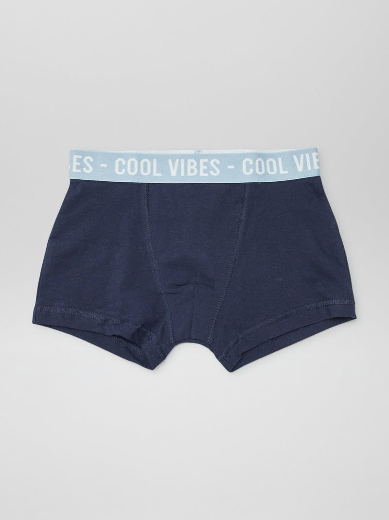 Set di 3 boxer stretch BIANCO - Kiabi