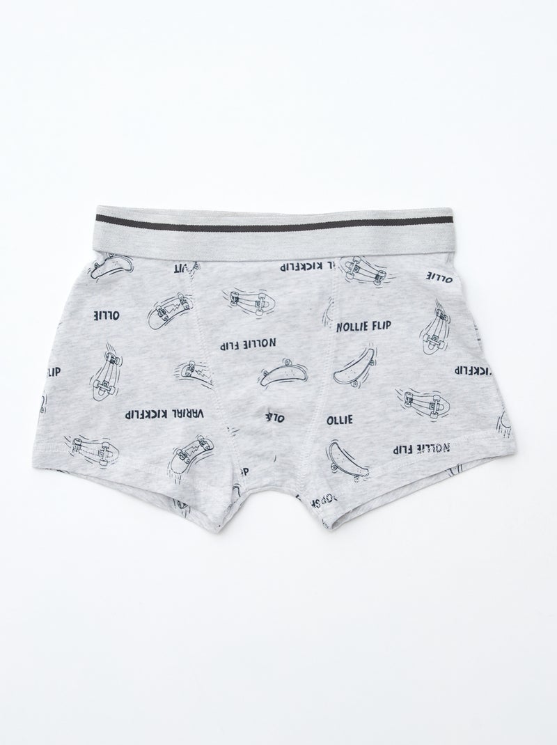 Set di 3 boxer stretch Blu - Kiabi