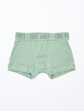 Set di 3 boxer stretch