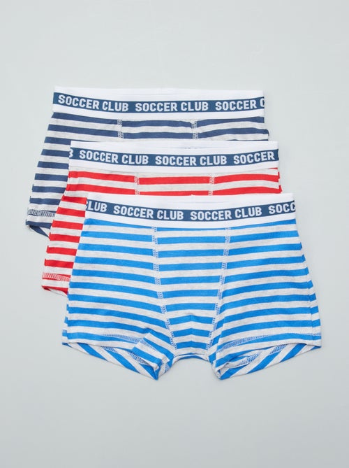 Set di 3 boxer stretch - Kiabi
