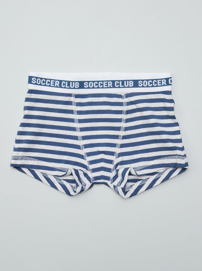 Set di 3 boxer stretch GRIGIO - Kiabi