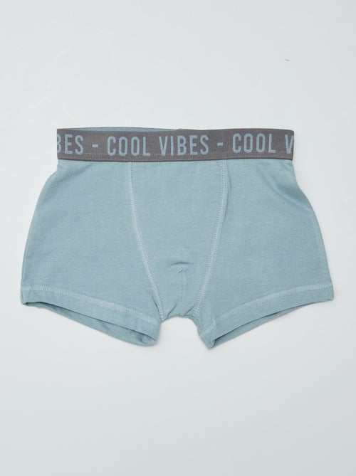 Set di 3 boxer stretch - Kiabi