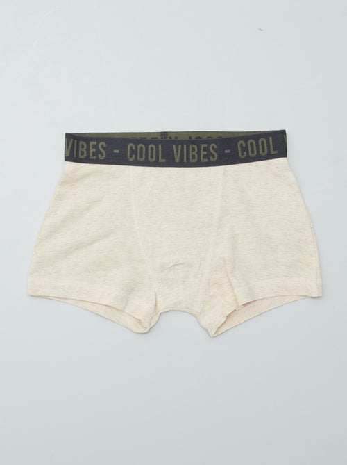 Set di 3 boxer stretch - Kiabi