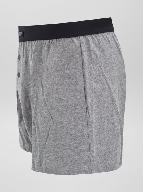 Set di 3 boxer tinta unita - Kiabi Set di 3 boxer tinta unita - Kiabi