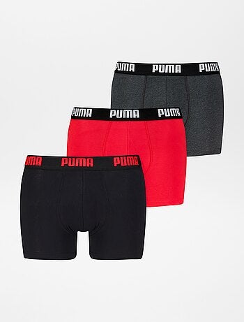 Set di 3 boxer tinta unita 'Puma'