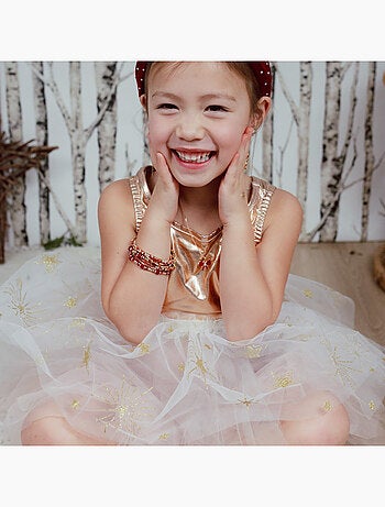 Set di 3 bracciali con rubini rossi - Great Pretenders