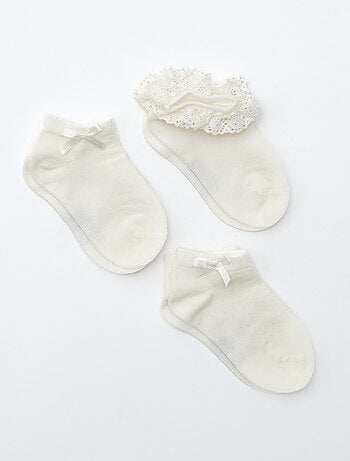 Set di 3 calzini da cerimonia