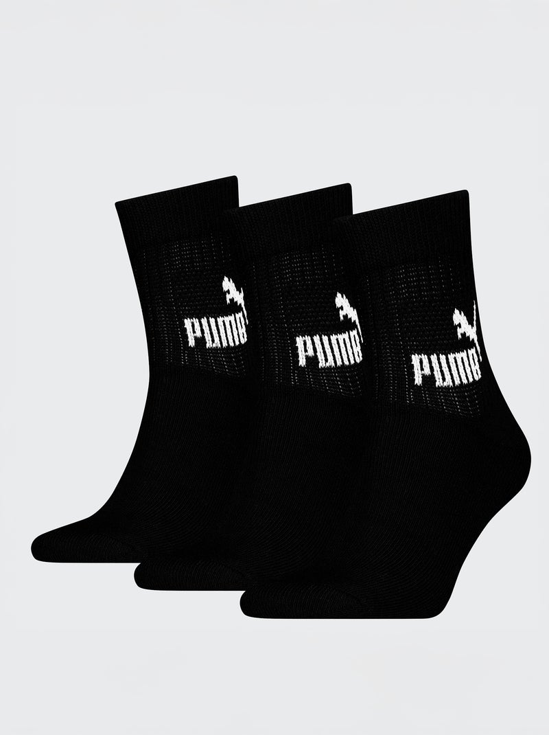 Set di 3 calzini 'Puma' NERO - Kiabi