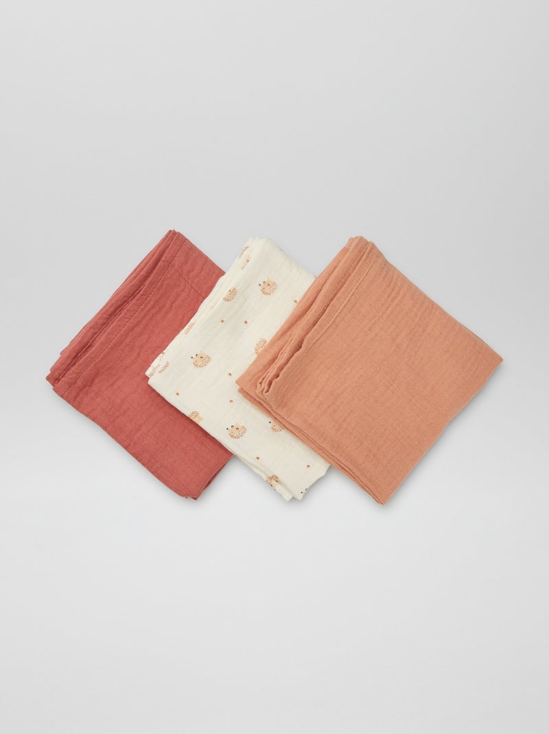 Set di 3 cambi stampati BEIGE - Kiabi