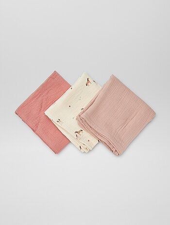 Set di 3 cambi stampati