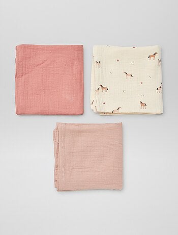 Set di 3 cambi stampati
