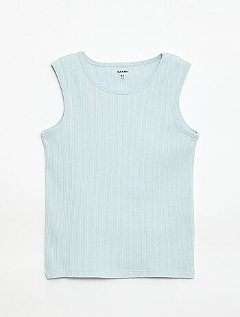 Set di 3 canottiere a costine