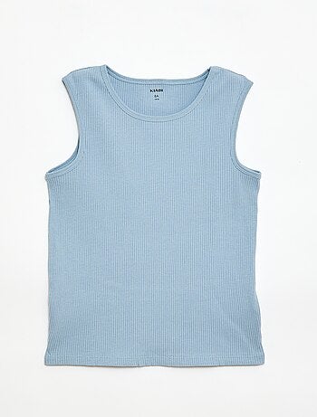 Set di 3 canottiere a costine