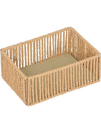 Set di 3 cesti ali marroni s m l