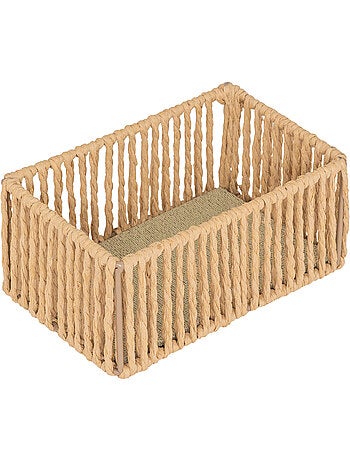 Set di 3 cesti ali marroni s m l